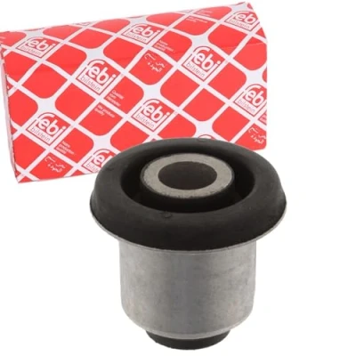 Image of 8Z0407182B, 8Z0407182C, 8Z0407195D Arm Bushes FEBI BILSTEIN 29767 Front Axle Left, Lower, Front, Right Elastomer Rubber Metal Mount