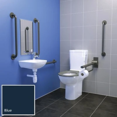 Image of Contour 21+ Doc M Blue Rails Close Coupled Left Hand S0683LI