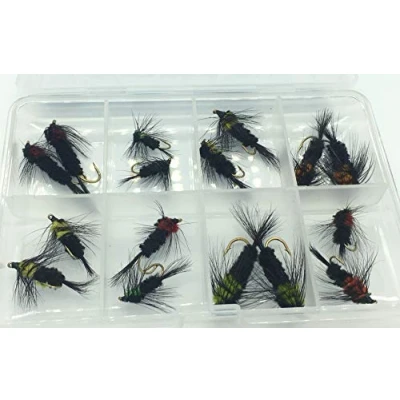 Image of BestCity Fly Fishing Montana Selection, pack of 16 flies in sizes 8 12 Trout