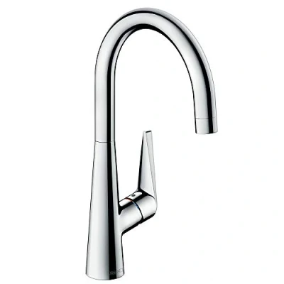 Image of hansgrohe Talis S kitchen tap 260 with selectable swivel range range, chrome 72810000
