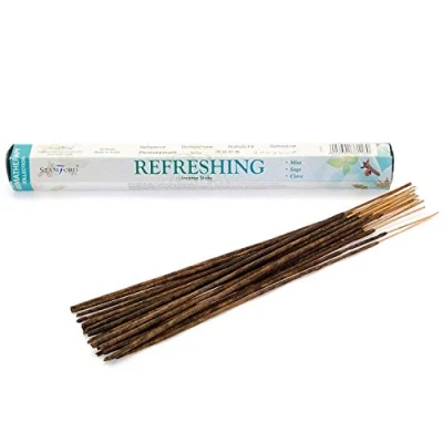 Image of STAMFORD INC. 37118 Refreshing Incense Sticks, 20 Sticks x 6 Packs