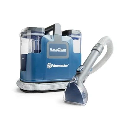 Image of Vacmaster EasyClean Up Spot Cleaner Light and Compact Carpet Stain Remover. Removes Spills, Stains Pet Mess from Carpet, Stairs &amp; Upholstery. 1.6L Capacity, Cleaning Solution 2 Year Guarantee