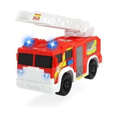 Image of Dickie Toys 203306000 Katzen Fire Rescue Unit Toy, Multicoloured
