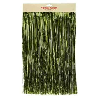 Image of Christmas Concepts® Shiny Lametta Tree Decorations (Lime Green)