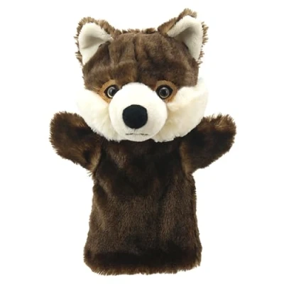 Image of The Puppet Company Wolf Eco Animal Buddies
