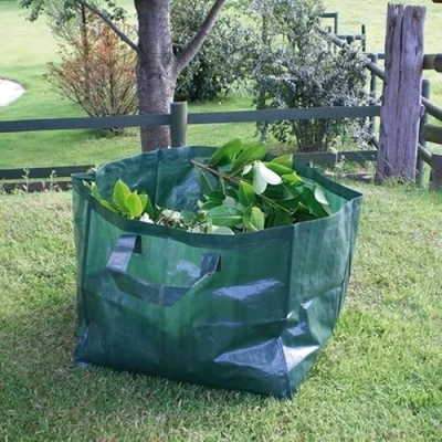 Image of Garden Mile® Large Capacity Reusable Green Waste Refuse Sack Bags With Handles Shower Proof Tear Resistant Grass Bag Compost Autumn Leaves Collector Home Recycling (1)