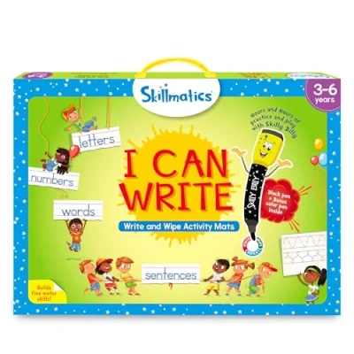 Image of Skillmatics I Can Write, Preschool Learning Activities, Educational Toy and Game, Back to School Supplies, Christmas Gifts for Students, Kids, Ages 3, 4, 5, 6