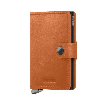 Image of Secrid Miniwallet Basco Cognac Free engraving