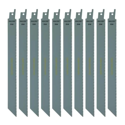 Image of 10x Saxton 225mm Reciprocating Sabre Saw Blades R922BF fits Bosch, Dewalt Makita