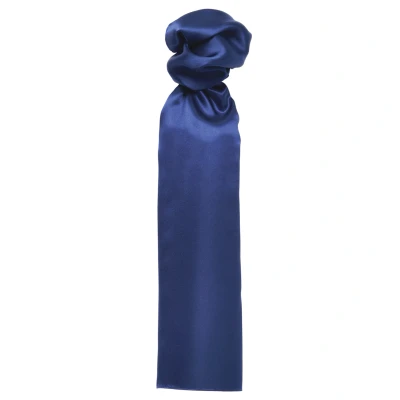 Image of Premier Scarf Ladies/Womens Plain Business (Royal) Blue One Size