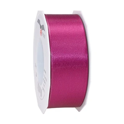 Image of Präsent Satin Ribbon Lilac 40 mm width, 25 m length
