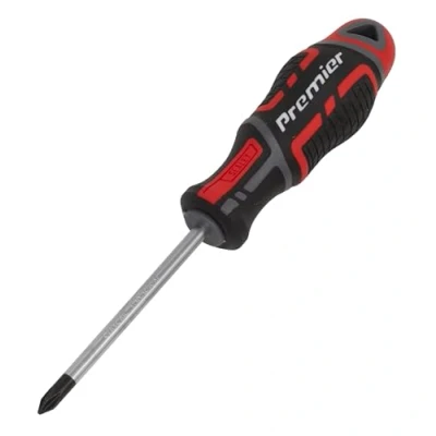 Image of Sealey Premier Screwdriver Phillips #1 x 75mm GripMAX®