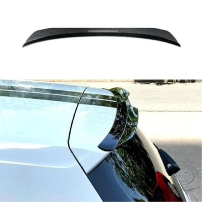 Image of Car Rear Spoilers for Mercedes Benz EQ EQC N293 SUV 350/EQC 400 2010 2024 2025, Trunk Spoiler Tail Wing Lip, Styling Accessories,Carbon Fiber Look