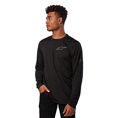 Image of Alpinestars Pursue Performance Long Sleeve T Shirt 2XL Black