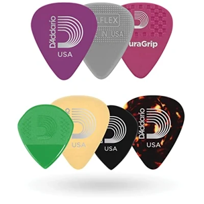 Image of Planet Waves 1XVP6 5 Heavy Assorted Guitar Picks (Pack of 5)