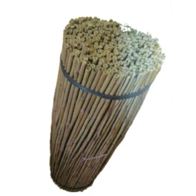 Image of JVL Natural Bamboo Garden Canes, Brown, 122 cm