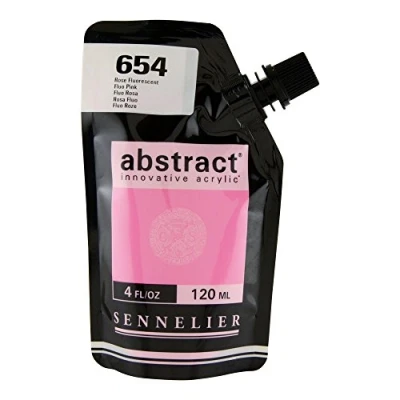 Image of Sennelier : Abstract Acrylic Paint 120ml Fluorescent Pink