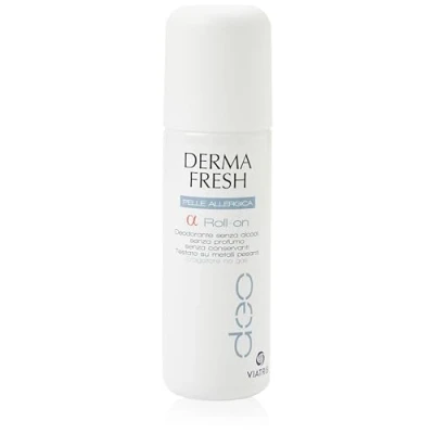 Image of Dermafresh Alfa Roll On Deodorante per Pelli Sensibili, Allergiche o Depilate 75 ml
