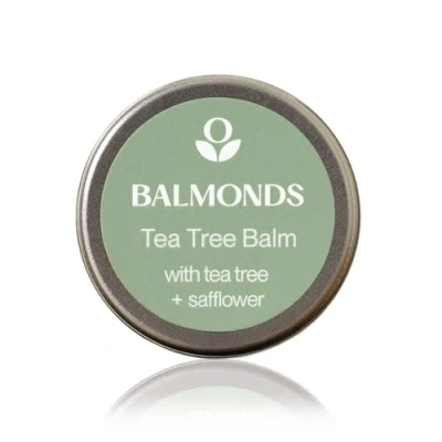 Image of Balmonds Tea Tree Balm 15ml for Natural Healing Skin Cold Sores, Fungal Conditions, Acne, and Insect Bites