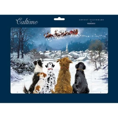 Image of Caltime Traditional Advent Calendar, Night Before Christmas with Envelope