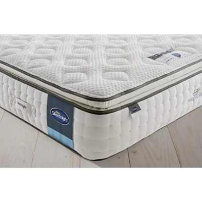 Image of Silentnight 1000 Pocket Gel Pillowtop Mattress Medium King