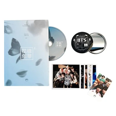 Image of In The Mood For Love PT.2 [ BLUE Ver. ] BTS 4th Mini Album CD + Photobook Photocard