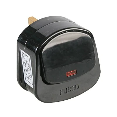 Image of PRO ELEC 2138 BLACK PLUGTOP SWITCHED GVC