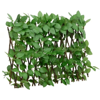 Image of vidaXL Artificial Ivy Trellis Expandable 5 pcs Green 180x20 cm