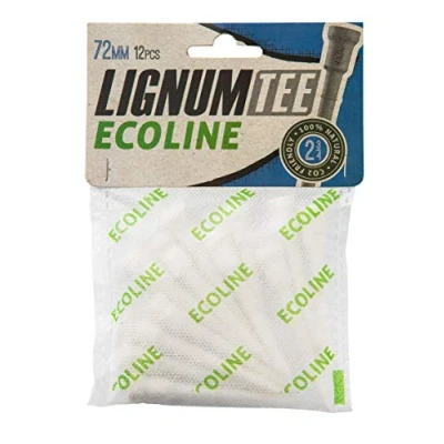 Image of LIGNUM Unisex Ecoline Tees, White, 72MM UK