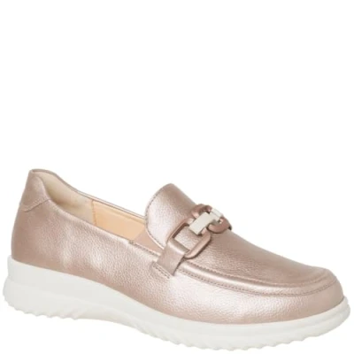 Image of Ganter Women&#039;s Heike Ballet Flat, Rose Gold, 6.5 UK