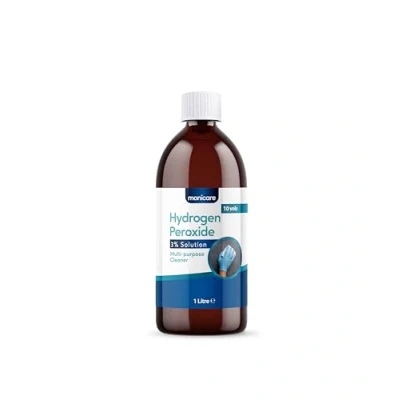 Image of Monicare Hydrogen Peroxide 3% 1 Litre, 10 Vols, Clear