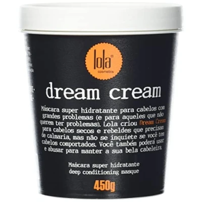 Image of Linha Dream Cream Lola Mascara Super Hidratante 450 Gr (Lola Collection Deep Conditioning Masque Net 15.87 Oz)