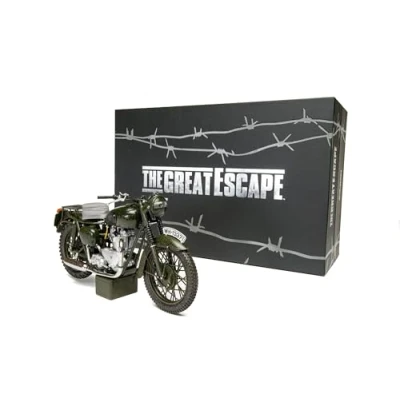 Image of Corgi Diecast Model Cars CC08501 The Great Escape Triumph TR6 Trophy (Weathered) Men, Women &amp; Kids Souvenir Gifts from UK Small Die Cast Toy Car Models for Boys, Gift Motor Enthusiasts