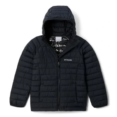 Image of Columbia Youth Girls&#039; Hooded Jacket, Powder Lite II