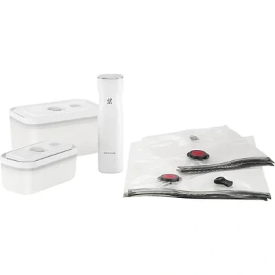 Image of Zwilling Fresh and Save Vacuum Starter 7 Piece Set Small Medium Plastic