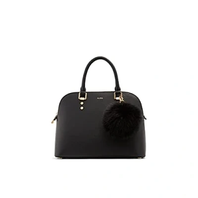 Image of ALDO Women&#039;s Women s Galilini Dome Satchel Handbag, Black, One Size UK