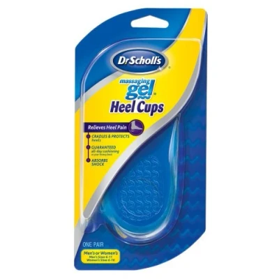 Image of Dr. Scholl&#039;s Massaging Gel Heel Cups, Medium, 1 Pair Package by