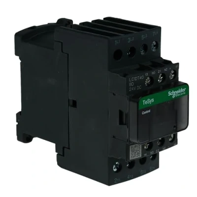 Image of Schneider Electric, TeSys D, LC1DT40BL, Contactor 4P(4 NO) AC 1 440 V 40 A 24 DC low cons coil