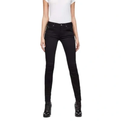 Image of G STAR RAW Women&#039;s 5622 Mid Waist Skinny Jeans, Blue (rinsed D06722 8970 082), 23W / 32L