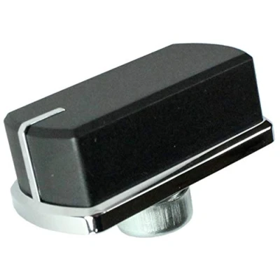 Image of Belling Genuine Hob Oven Cooker Control Knob Switch (Black/Silver)