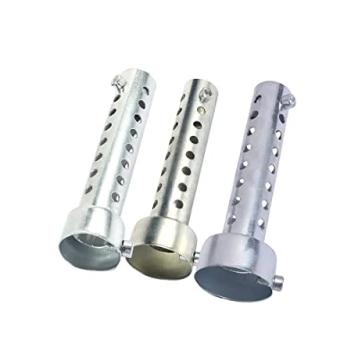 Image of Universal Motorcycle Baffle, Motorbike Exhaust Can DB Killer Silencer Muffler Pipe Insert Baffle Silver (35mm / 42mm 45mm)(45mm)