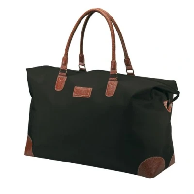 Image of eBuyGB Unisex Weekend Luggage Travel Bag, Black, Large