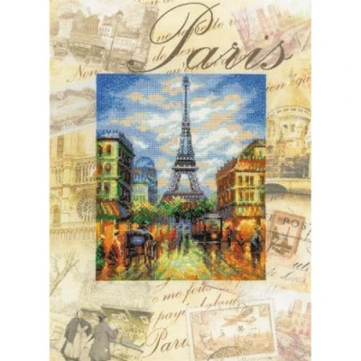 Image of Riolis Cross Stitch Kit PT 0018 Paris