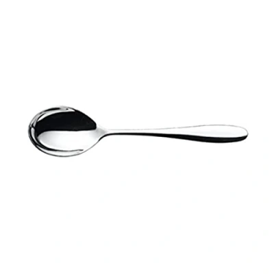 Image of Genware NEV DS SN Dessert Spoon, 18/0, Saffron (Pack of 12)