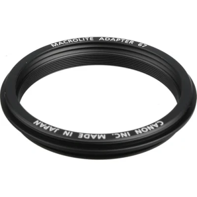 Image of Canon Microlite Adapter 67C for EF 100mm f/2.8L Macro IS USM Lens