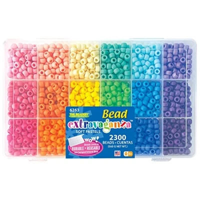 Image of The Beadery Bead Extravaganza Box Soft Pastels