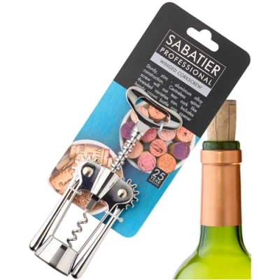 Image of Sabatier Professional Chrome Plated Corkscrew (SABSL1627CP)