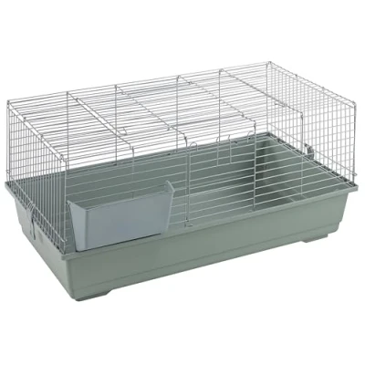 Image of Little Friends Rabbit Cage, 100 cm, Silver
