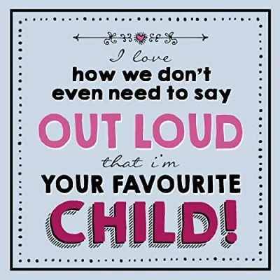 Image of Emotional Rescue Mother&#039;s Day Card, Happy From Your Favourite Child, Favourite, Jam And Toast, Open, 163x163mm, multi, JTM06