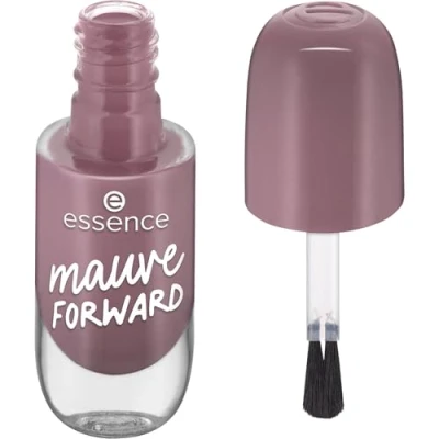 Image of Essence Gel Nail Colour, Polish, No. 24 Mauve Forward, Brown, Express Result, Long Lasting, Colour Intense, Gely, Shiny, No Acetone, Vegan, Microplastic Particles Free (8 ml)